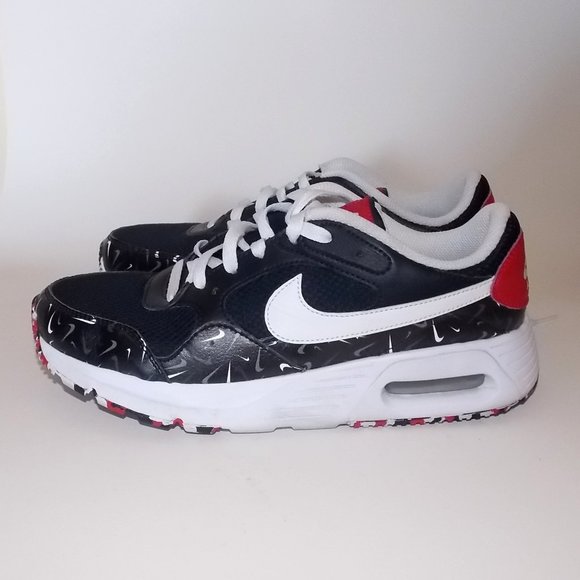 Nike Air Max SC Swooshfetti Black White Red - Size 8 main image 7